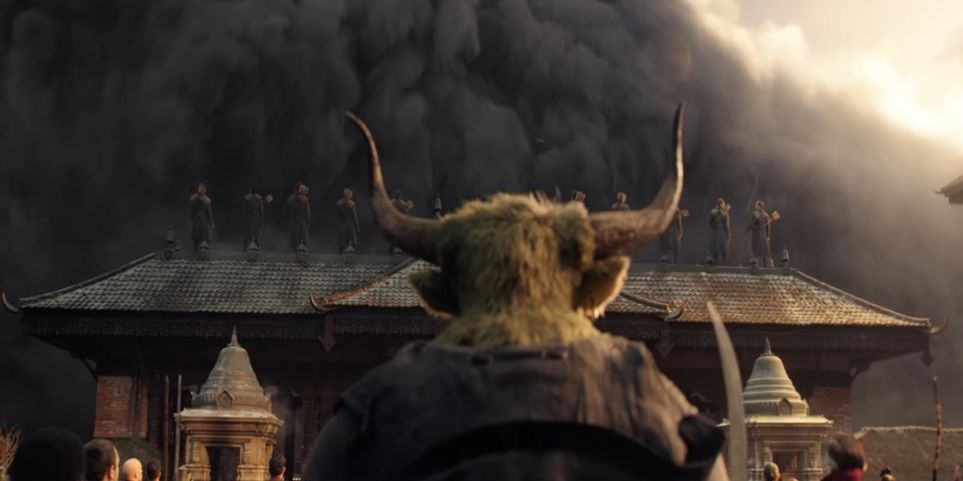 A still from the trailer of Rintrah
