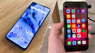 OnePlus Nord vs. iPhone SE