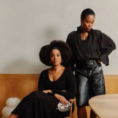 Felicia and Marilyn wearing H&M