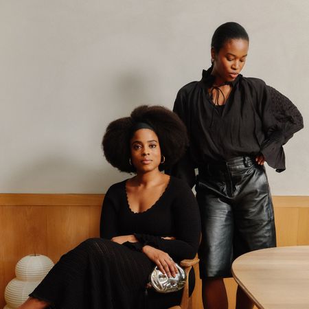 Felicia and Marilyn wearing H&M