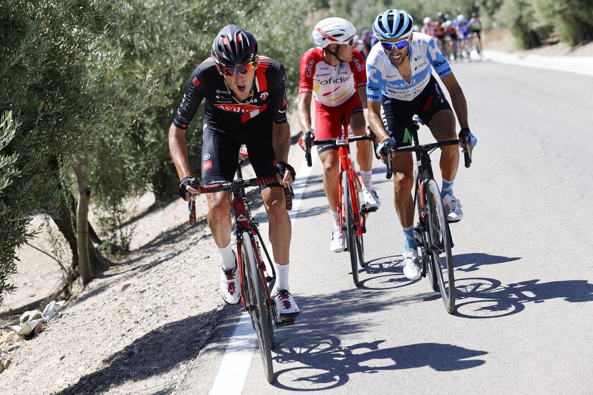 Cycling: Spanish Road Championships 2020 / Campeonatos de Espa&Atilde;&plusmn;a Ruta 2020 / HOMBRES ELITE UCI / ROAD MEN ELITE UCI /
Atack / Ataque /
GARCIA DE MATEOS,Vicente (ESP) /
Ubeda-Baeza (159 km) 22-08-2020/
Cycling: Spanish Road Championships 2020 / Campeonatos de Espa&Atilde;a Ruta 2020 / LINEA HOMBRES ELITES UCI / ROAD MEN /
Luis Angel Gomez
&Acirc;&copy;PHOTOGOMEZSPORT2020