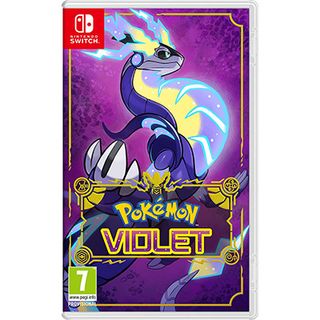 Upcoming Switch games; a pack image of Pokemon Violet
