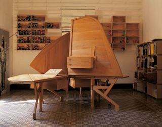 Inestable by Enric Miralles, photographed at the late architect's house in Barcelona