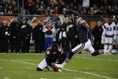 Cody Parker of the Chicago Bears.