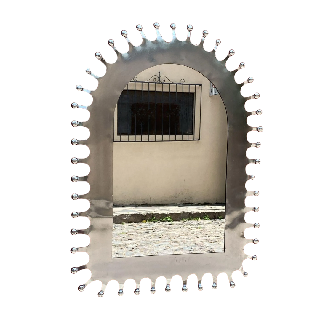 Handmade Talavera, Punched Pin Mirror