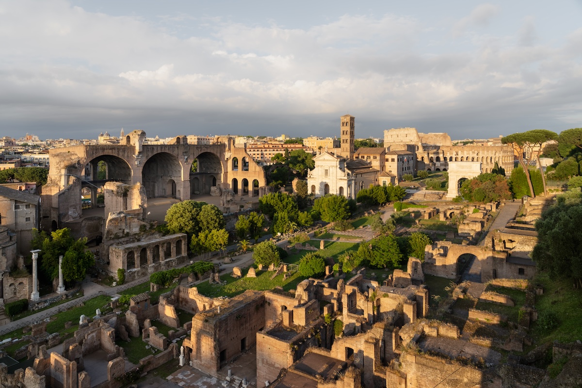 Basilica di Massenzio in rome with new architectural enhancements from Alvisi Kirimoto