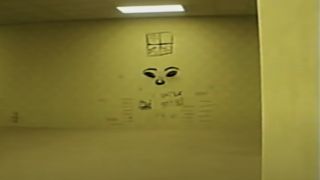 Wall drawings in the Backrooms