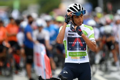 Egan Bernal at the 2021 Vuelta a España