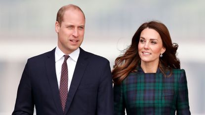 The Prince and Princess of Wale during their 2019 visit to Dundee