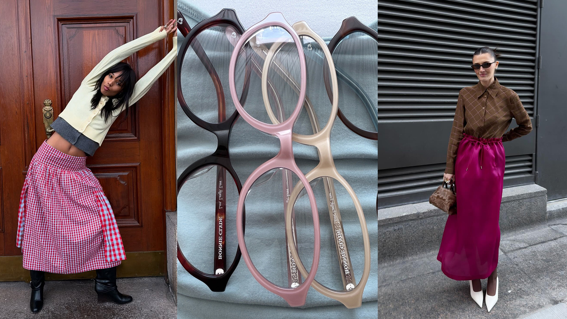 gen z women wearing emerging brands damson madder and kallmeyer