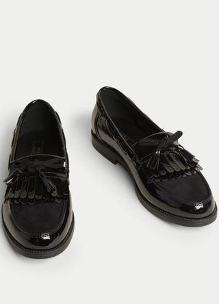 M&S Tassel Bow Loafers