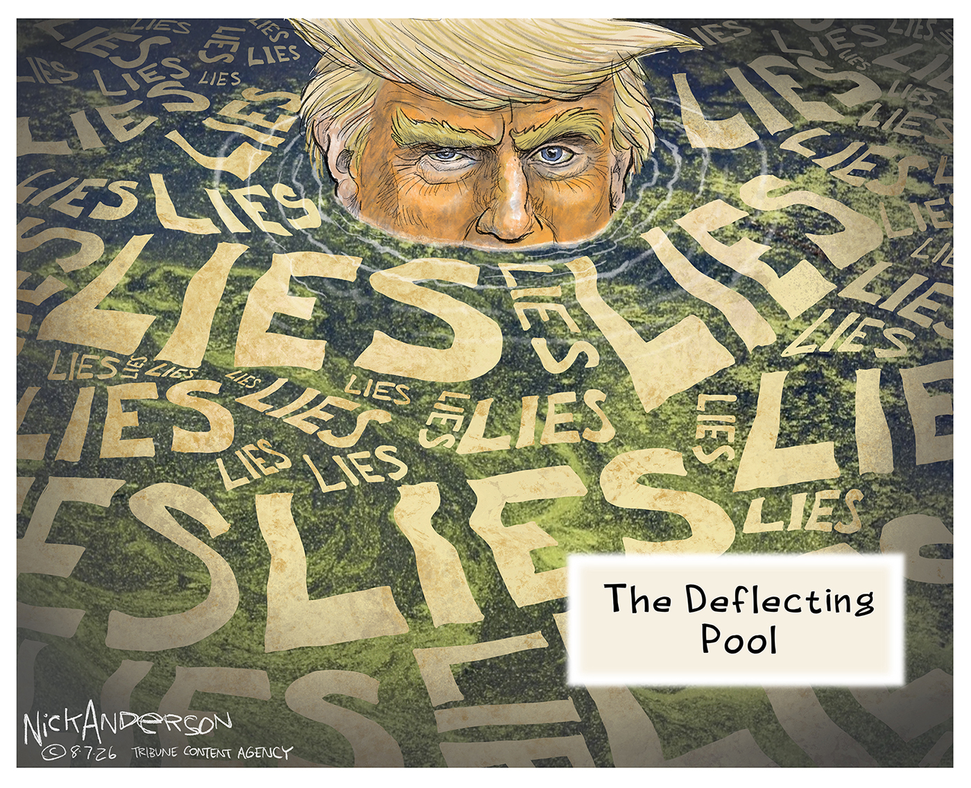 Political cartoon
