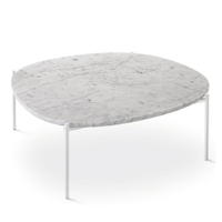 Niobe Coffee Table Carrara Marble