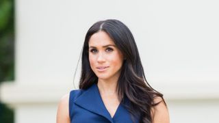 melbourne, australia october 18 meghan, duchess of sussex attends a reception hosted by the honourable linda dessau ac, governor of victoria and mr anthony howard qc at government house victoria on october 18, 2018 in melbourne, australia the duke and duchess of sussex are on their official 16 day autumn tour visiting cities in australia, fiji, tonga and new zealand photo by samir husseinsamir husseinwireimage