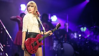 Taylor Swift performs in Omaha, Nebraska in 2013