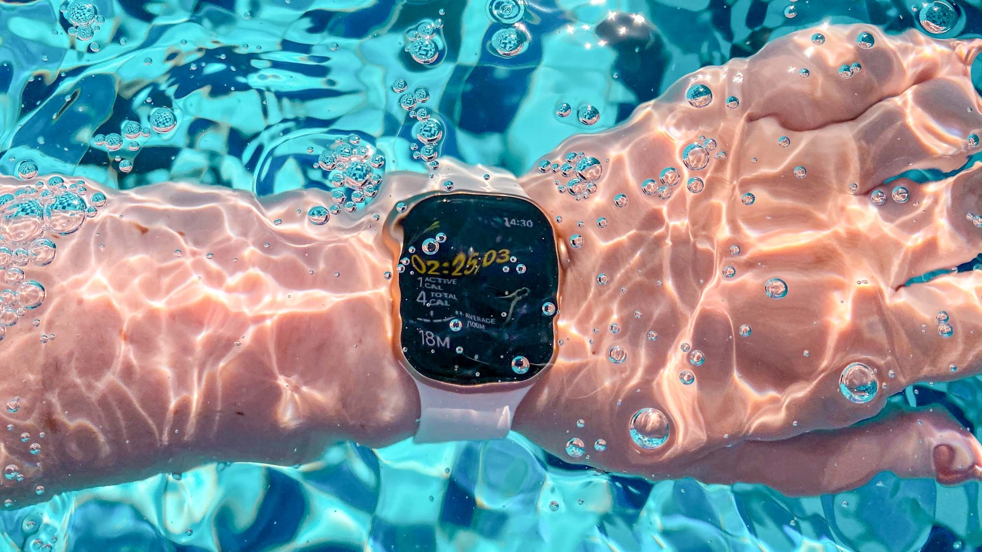 Use Water lock mode to swim with your Samsung smart watch