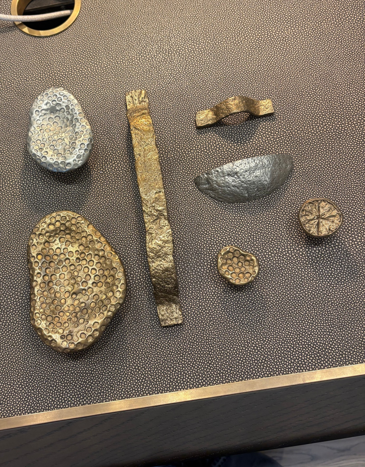 lemon and honeycomb inspired handle designs at armac martin