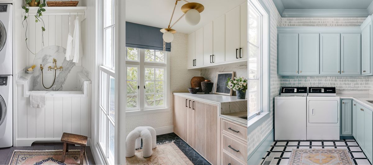 Laundry area makeovers: reworking laundry space ideas right before and following