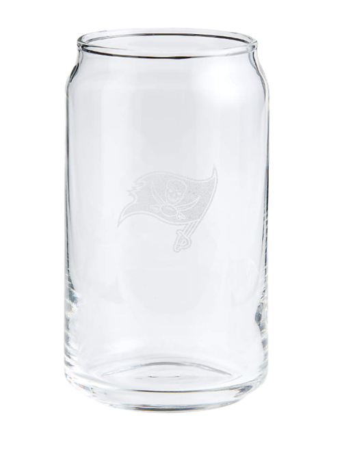 NFL Tampa Bay Buccaneers Beer Can 16-Oz. Glass, Set of 4