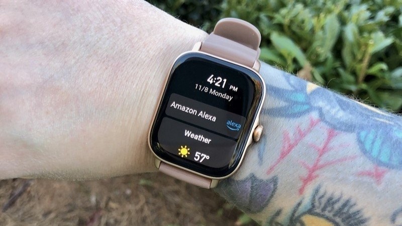 Amazfit GTS 4 Smart Watch for Men, Dual-Band GPS, Alexa Built-in