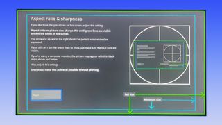 Screenshot on Xbox Series X showing aspect ratio menu