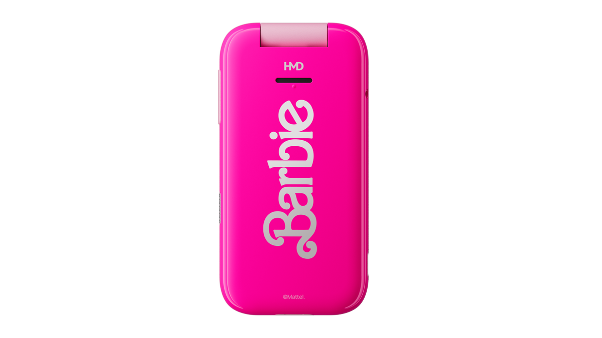 Barbie Flip Phone