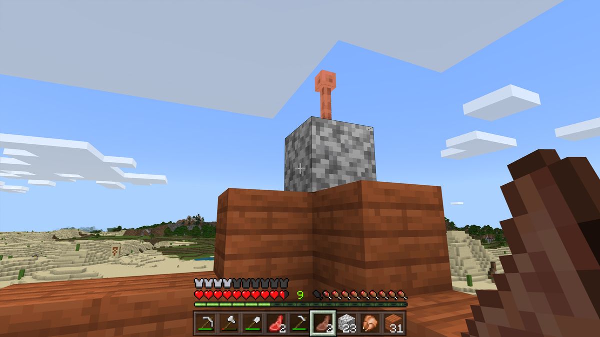 How to get a Lightning Rod in Minecraft and use it