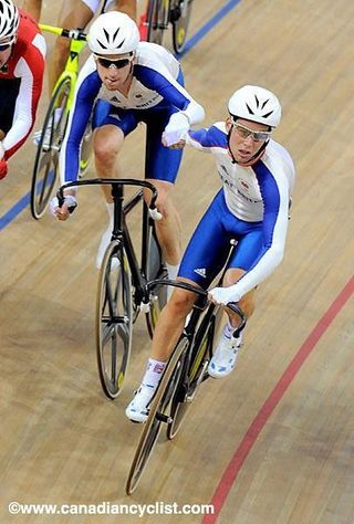 Mark Cavendish and Bradley Wiggins (Great Britain) did not live up their expectations on the track in Beijing