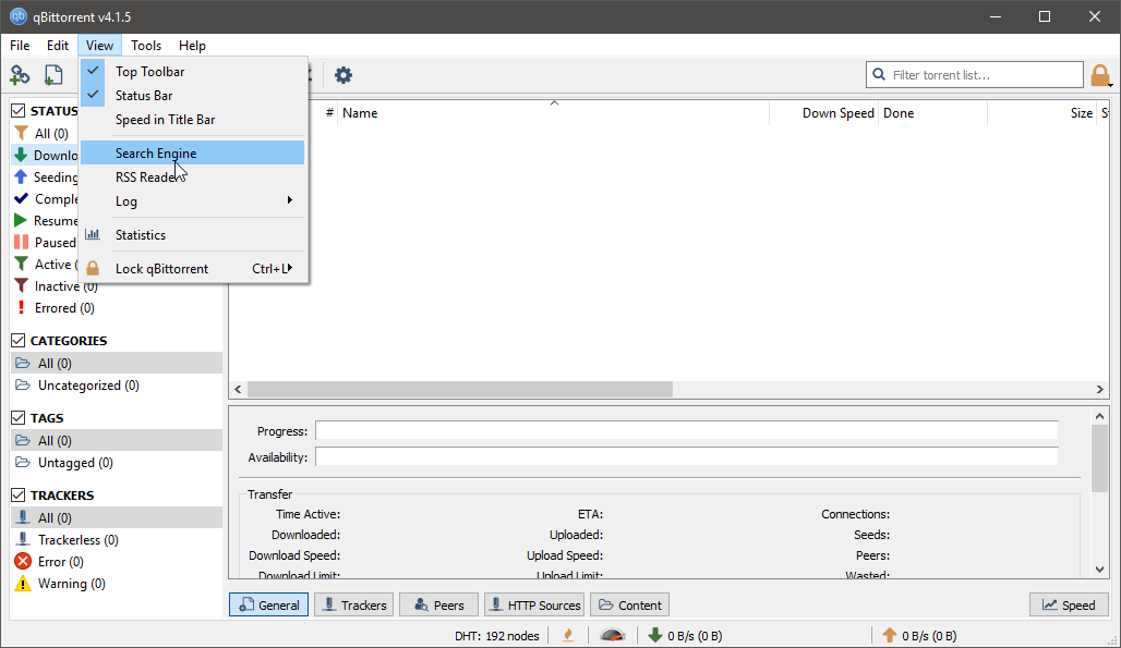 qBittorrent 1