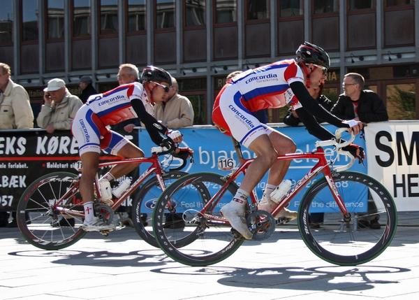 Team Concordia Forsikring riders on the closing rounds in Herning