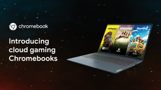 Cloud gaming Chromebooks promo image