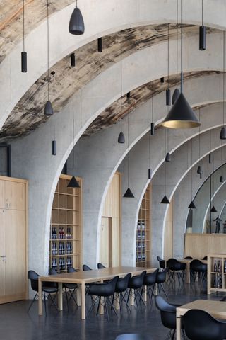 Interior of Lahofer winery