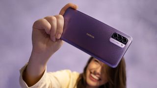 Nokia G42 in So Purple color