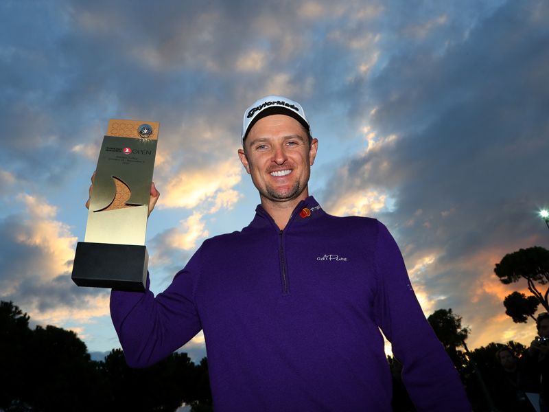 Justin Rose wins Turkish Airlines Open