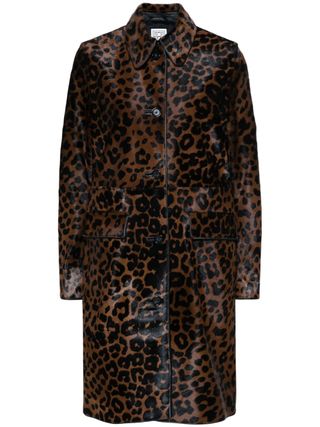 Toteme leopard coat 