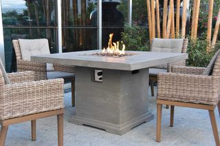 a firepit table
