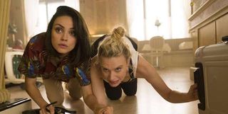 Mila Kunis and Kate McKinnon in The Spy Who Dumped Me