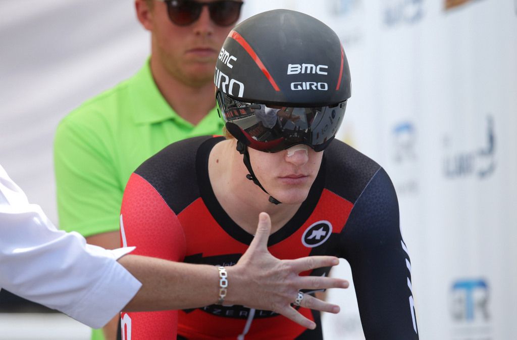 Callum Scotson (BMC Development Team) gets the count down