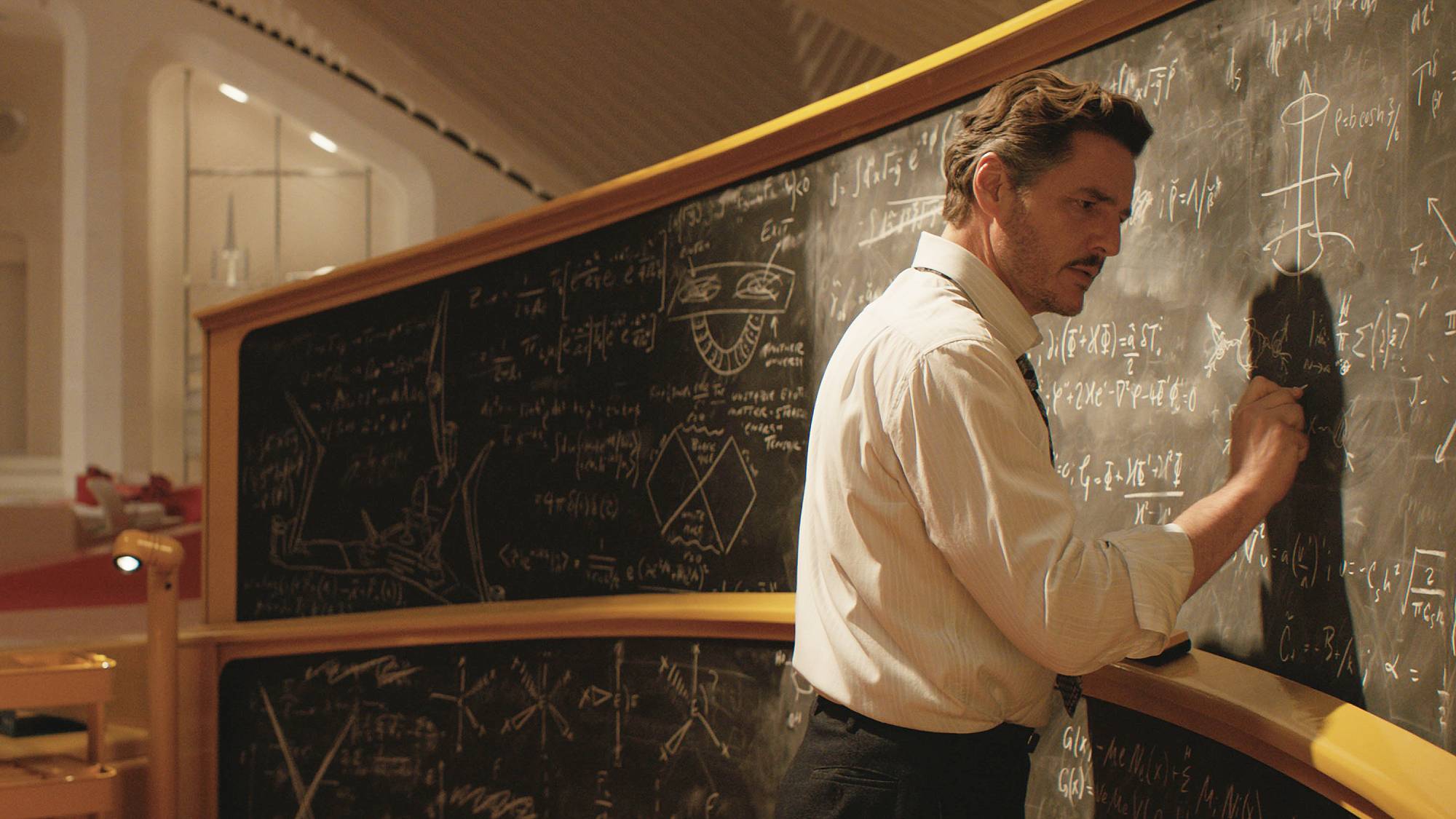 Pedro Pascal as Reed Richards/Mister Fantastic in "The Fantastic Four: First Steps"