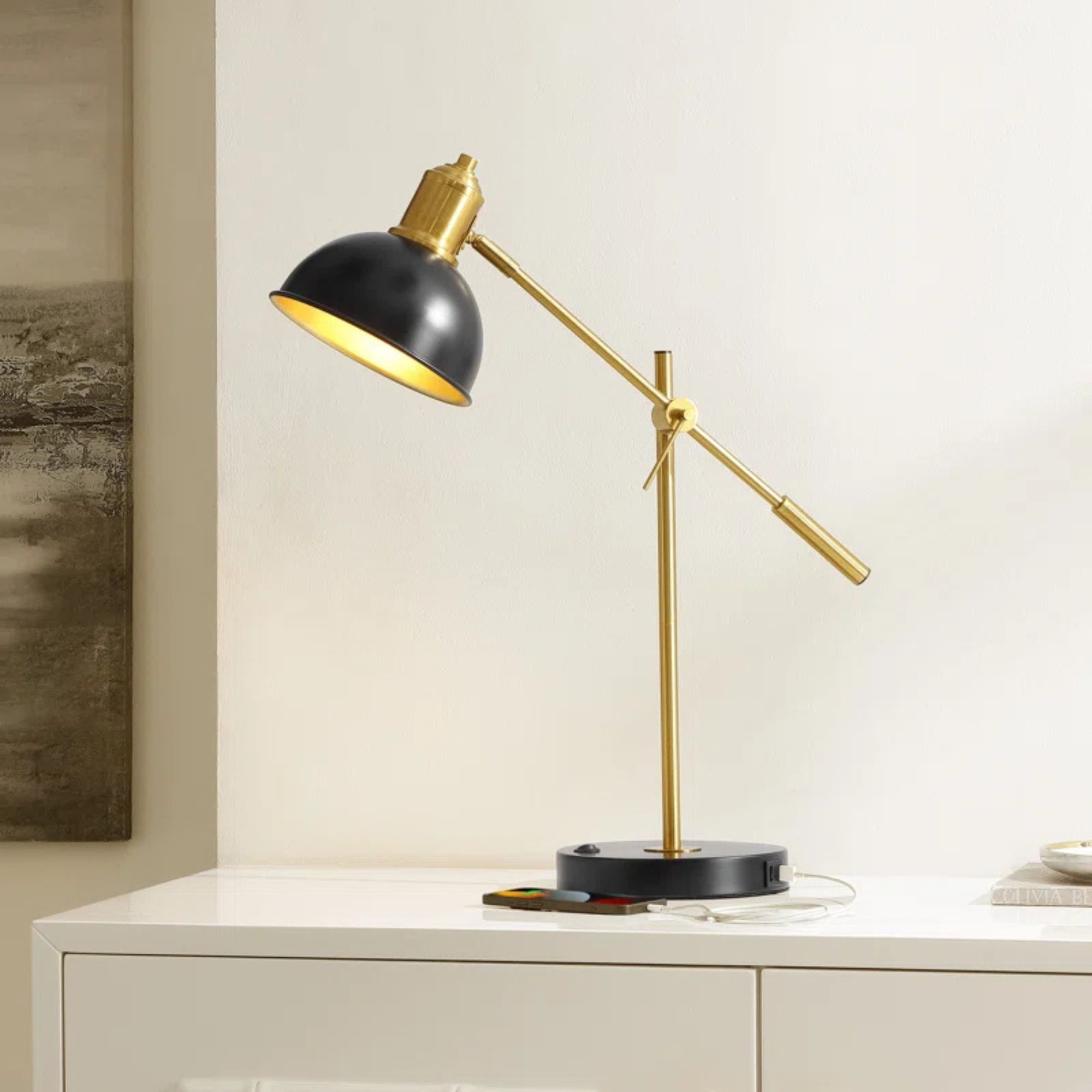 Menka Metal USB Desk Lamp By Mercer41