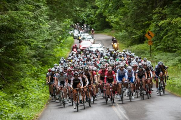 The men weren't too concerned early on about catching the break.