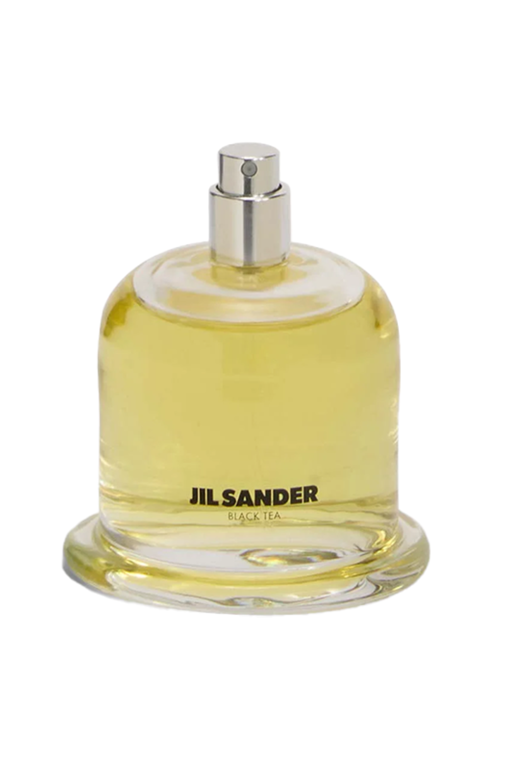 A bottle of Jil Sander Black Tea, a tea fragrance.