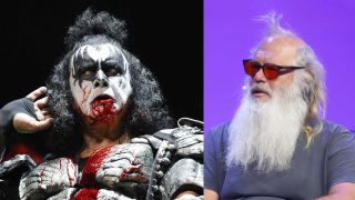Gene Simmons and Rick Rubin (composite image)