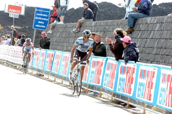 Out of sight: Alberto Contador (Saxo Bank)