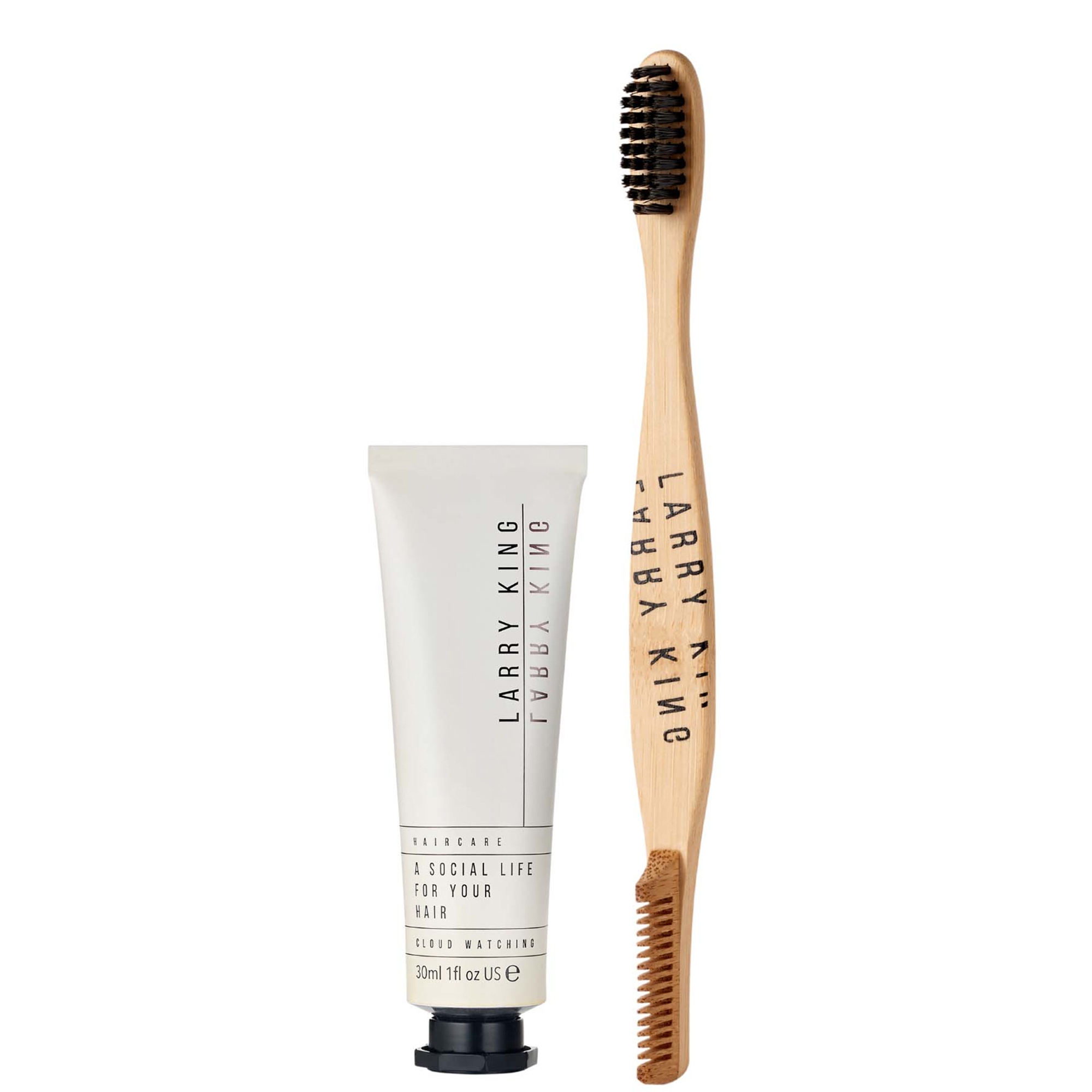 Larry King Haircare Flyaway With Me Kit