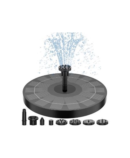 Solar Bird Bath Pump
