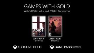 Xbox Games with Gold for June 2023.
