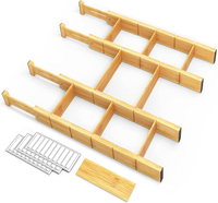 Bamboo Drawer Dividers, Amazon