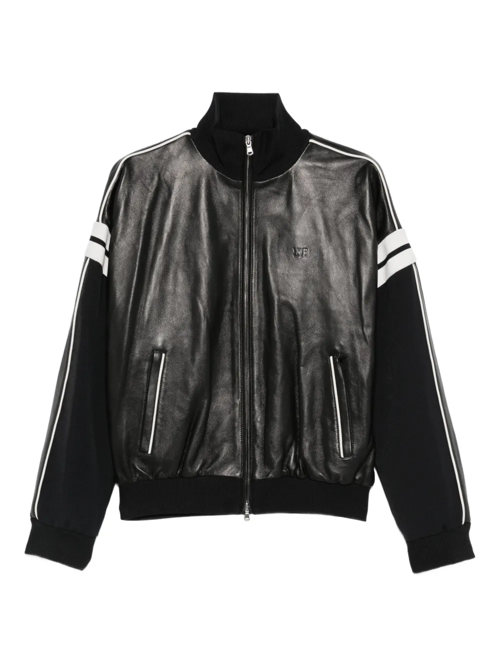 Wales Bonner Zip-Fastening Leather Jacket | Xl