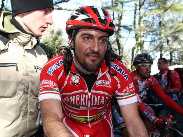 Salvatore Commesso (Meridiana) after the finish.